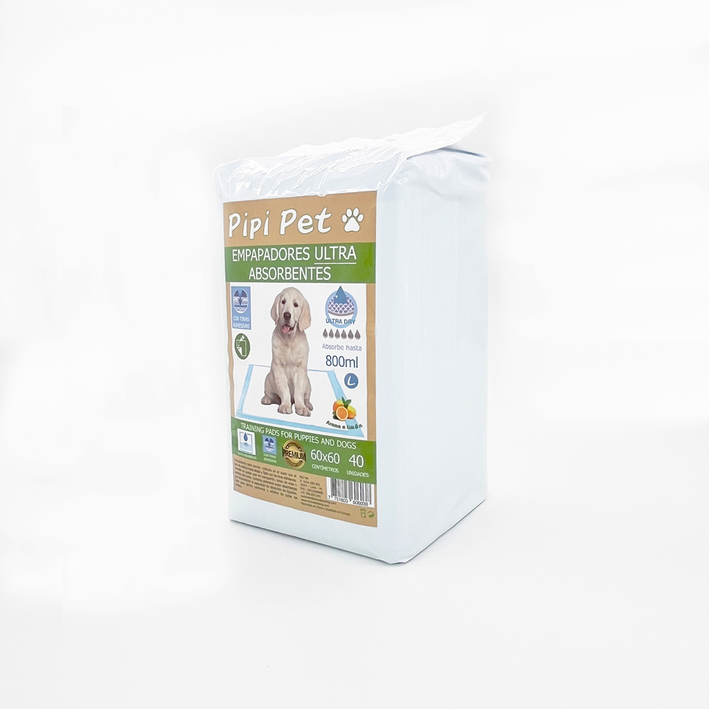 Pañales de Piso Para Mascotas – Talla L (LIMÓN)
